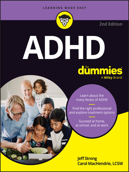 Title details for ADHD For Dummies by Jeff Strong - Available